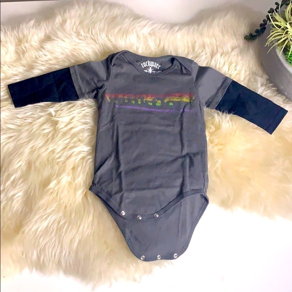Pink Floyd Rockware Graphic Band Layer bodysuit onesie baby